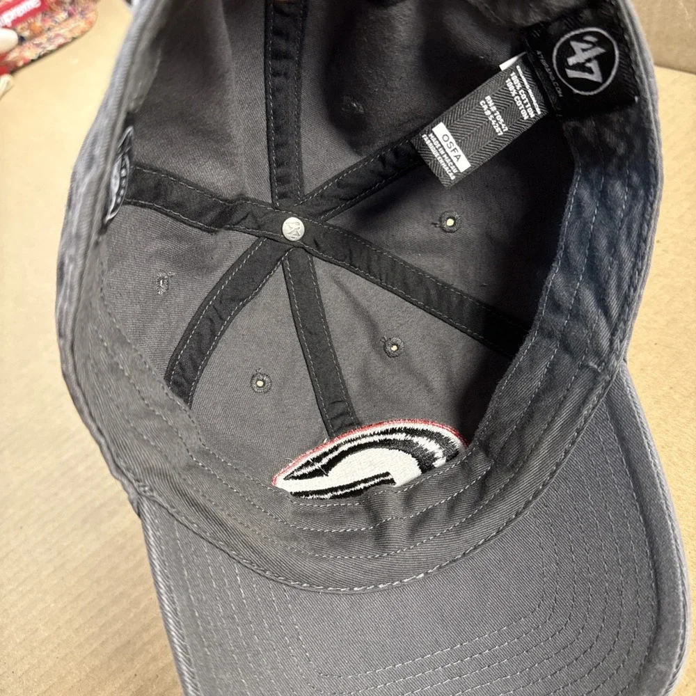 Georgia Bulldogs Gray Embroidered Baseball Cap '47 Brand